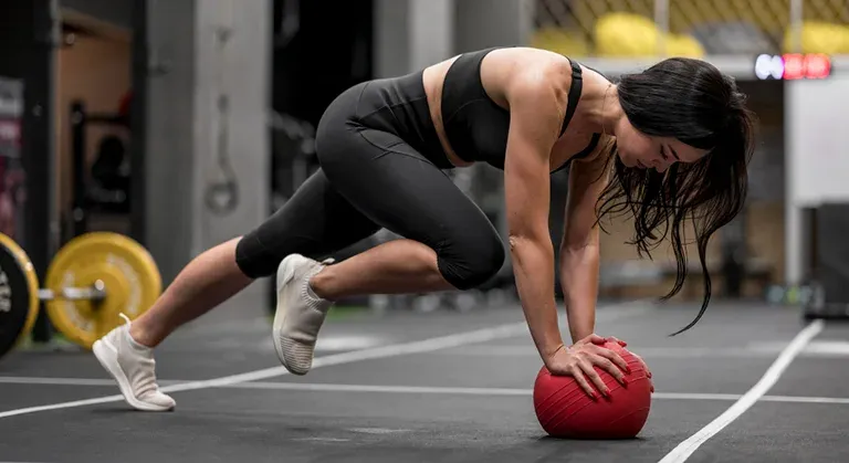 Medicine Ball Burpees